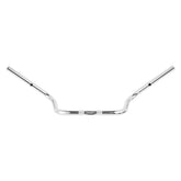 Santee 1" Ape Hanger Bar 10" Rise Handlebar Knurled & Pre-drilled Fit For Harley